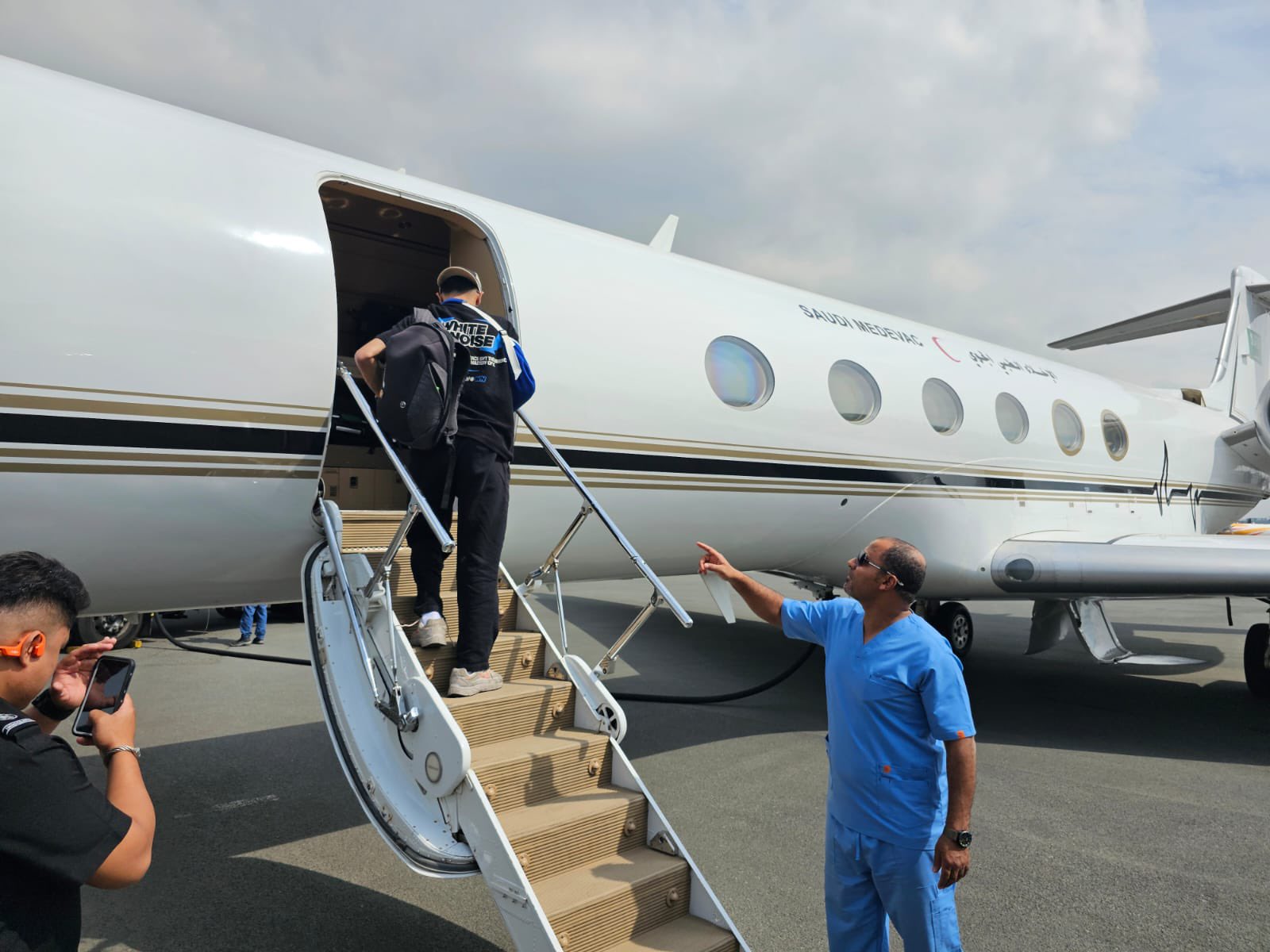 سفارة المملكة العربية السعودية في الفلبين تنجح في إجلاء مواطن بطائرة طبية إلى الوطن