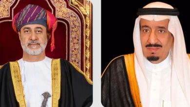 سلطان عُمان يُعبّر عن تهانيه للملك سلمان بمناسبة ذكرى يوم التأسيس