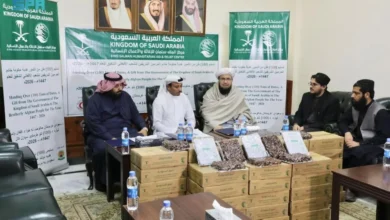 سلمان للإغاثة يوزع 100 طن من التمور كهدية من المملكة إلى أفغانستان