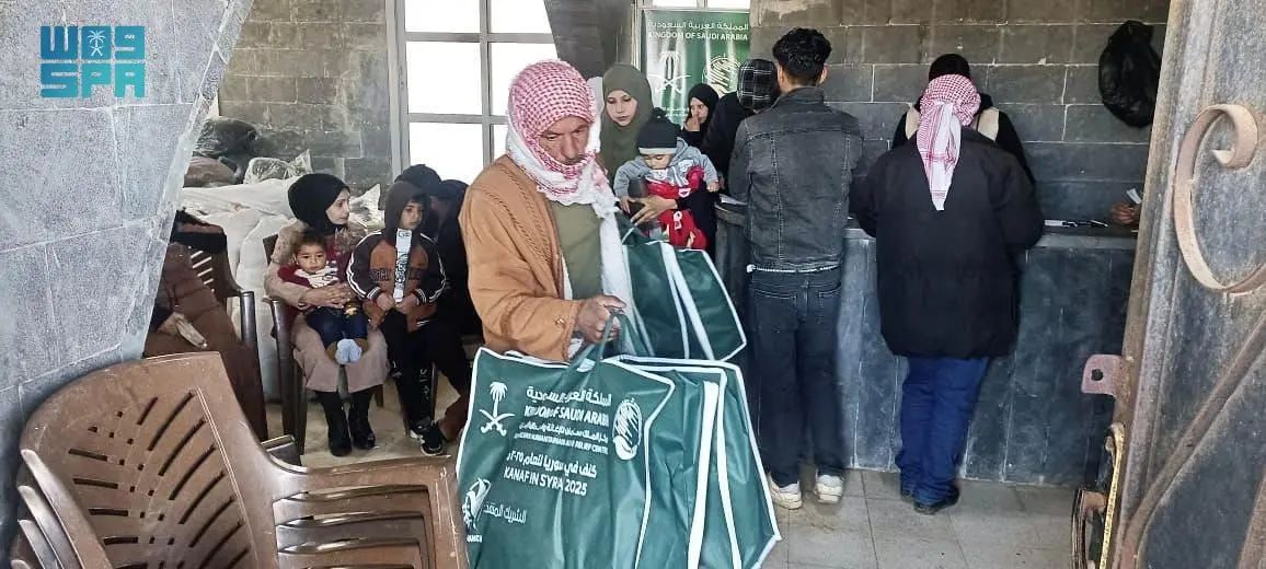 سلمان للإغاثة يوزع 1,048 قسيمة شرائية في إدلب ودرعا واللاذقية: دعم إنساني موجه لسوريا