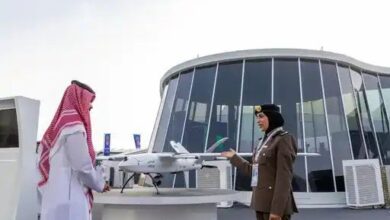 عساس: الطائرة الاستطلاعية الرائدة في جناح وزارة الداخلية بمعرض الدفاع العالمي 2026