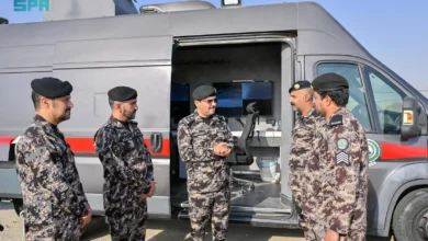 قائد قوات أمن المنشآت المكلّف يقوم بجولة تفقدية على المواقع الميدانية ومحطات قطار الحرمين