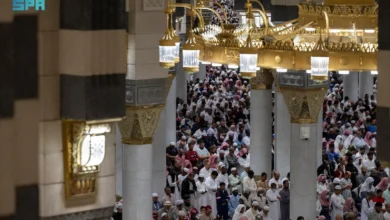 ليلة الافتتاح الرمضانية: أجواء روحانية ساحرة في المسجد النبوي خلال صلاة التراويح