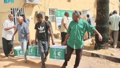 مركز الملك سلمان للإغاثة يطلق حملة توزيع 500 سلة غذائية في الخرطوم