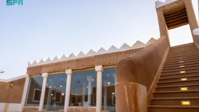 مشروع الأمير محمد بن سلمان: تطوير مسجد عقلة الصقور بالقصيم بتصميم نجدي حديث