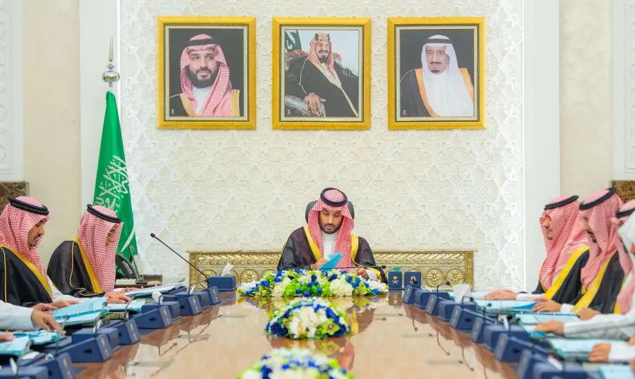 ولي العهد يرأس جلسة مجلس الوزراء لمناقشة القضايا الإقليمية والتنموية في المملكة