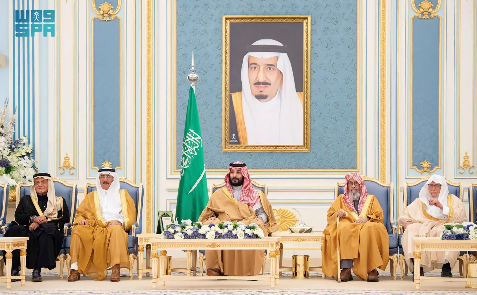 ولي العهد يستقبل التهاني بمناسبة شهر رمضان المبارك