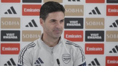 أرتيتا يتطلع بفارغ الصبر لتحقيق اللقب قبل مواجهة مانشستر سيتي