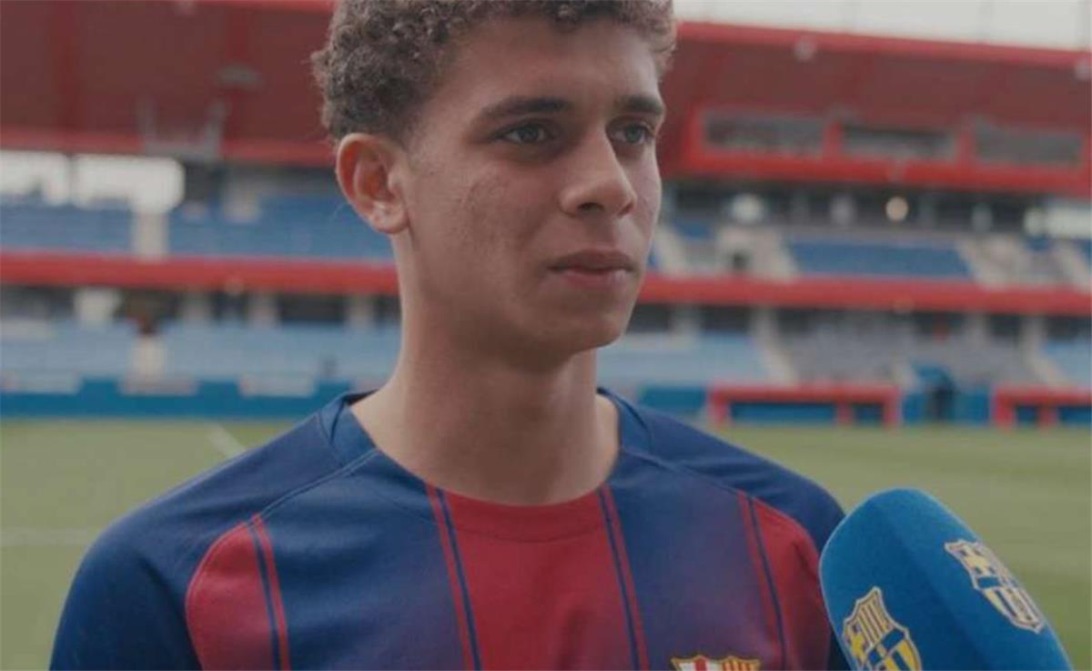 أول تصريح لحمزة عبد الكريم بعد تسجيله هدفه مع برشلونة