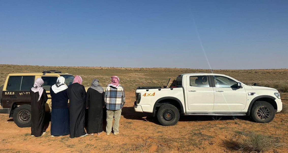 إلقاء القبض على خمسة مواطنين لاجتيازهم حدود محمية الإمام تركي وقطعهم السياج دون تصريح