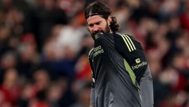 إيكو تكشف تفاصيل موقف أليسون بشأن مشاركته في مباراة ليفربول ضد برايتون