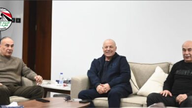 اجتماع حصري بين هاني أبو ريدة وحسام حسن لتحديد موعد ودية مصر ضد إسبانيا