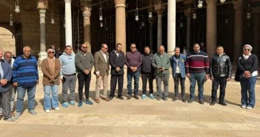 الأمين العام للمجلس الأعلى للآثار يقوم بجولة تفقدية لمشروعات الترميم في قلعة صلاح الدين الأيوبي