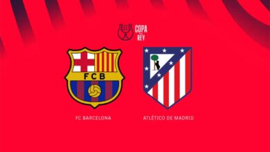 التفاصيل الكاملة لمباراة برشلونة وأتلتيكو مدريد اليوم في كأس ملك إسبانيا: الموعد، القناة الناقلة، والمعلق