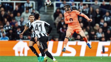 التفاصيل الكاملة لموعد مباراة الإياب بين برشلونة ونيوكاسل في دوري أبطال أوروبا