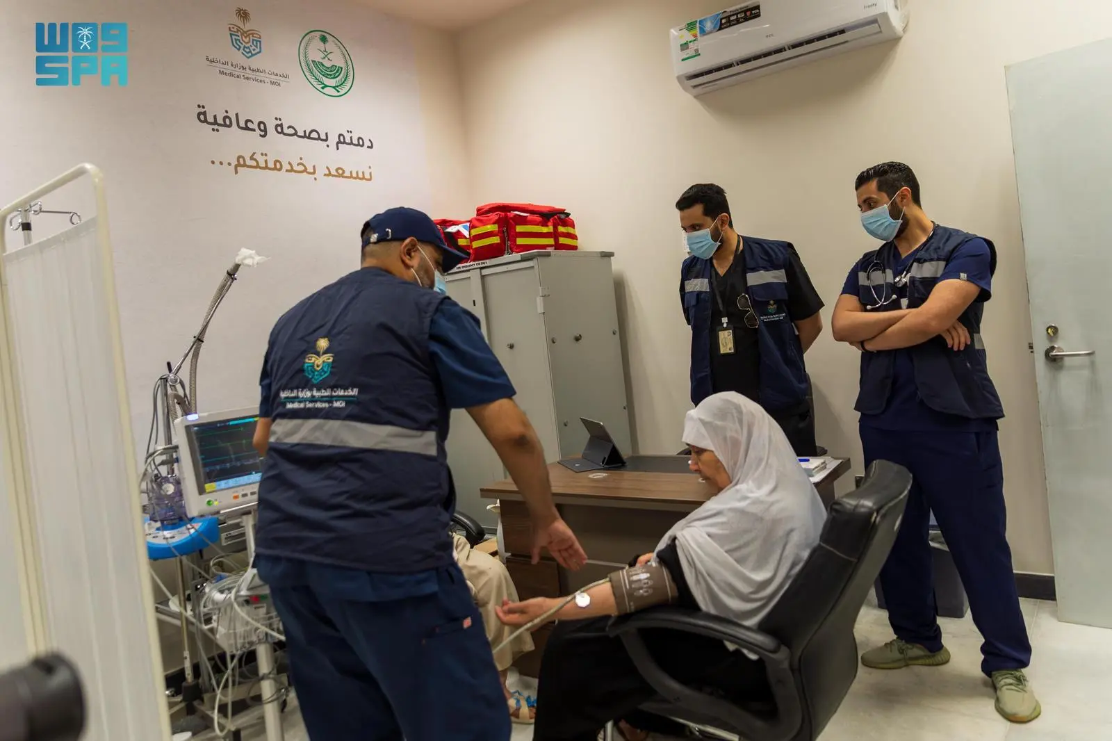 الخدمات الطبية بالداخلية تُعزز الرعاية الصحية في الحرمين الشريفين خلال موسم العمرة