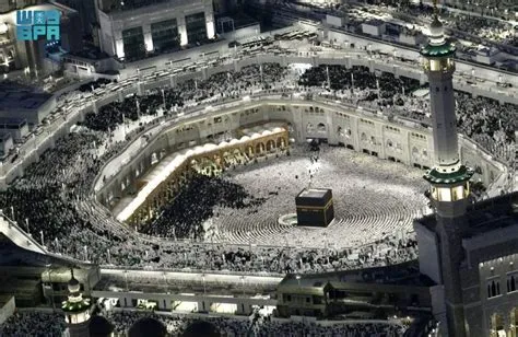 المسجد الحرام يستقبل أعداداً هائلة من المصلين والمعتمرين في ليلة الخامس والعشرين من رمضان