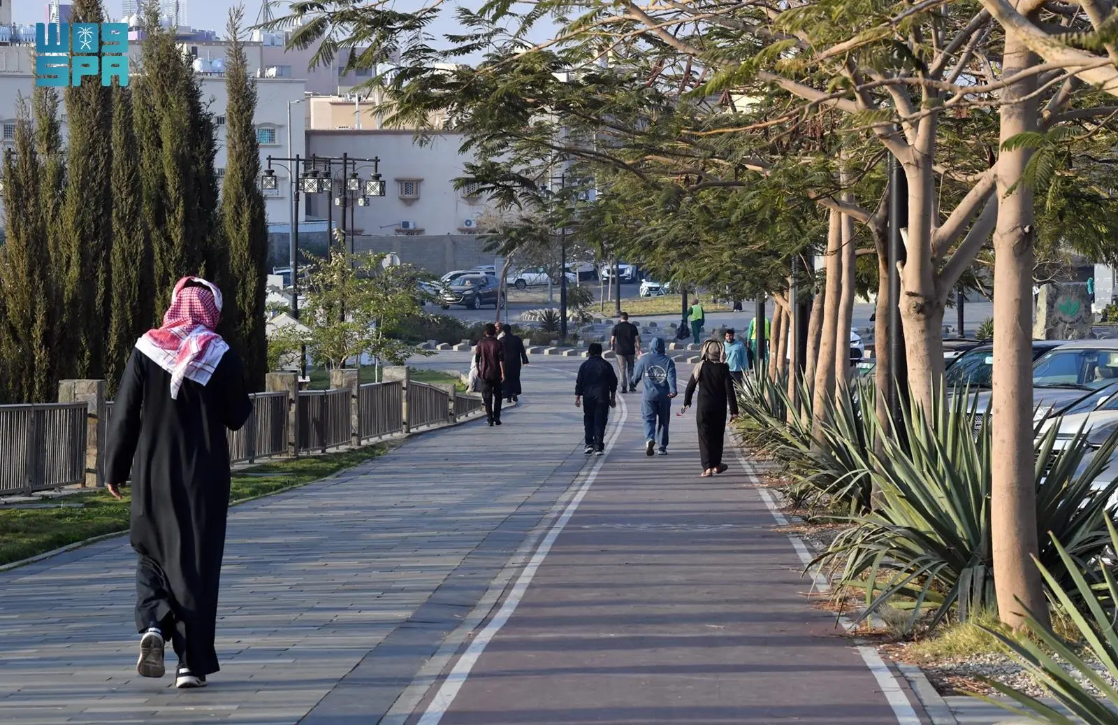 المشي خلال رمضان: تعزيز الوعي الصحي وتوحيد الأسر في منطقة عسير