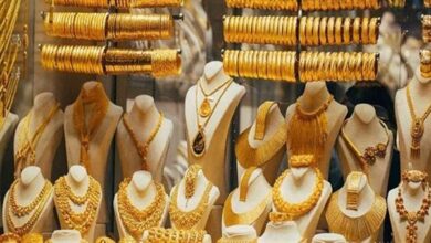 انخفاض كبير في أسعار الذهب بمحال الصاغة وسعر الجرام عيار 21 يصل إلى 24/03/2026