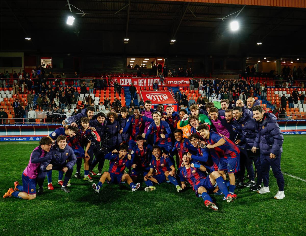 برشلونة تحت 19 عامًا يتأهل لنهائي كأس إسبانيا للشباب بفوز مثير على ديبورتيفو لاكورونيا بمشاركة حمزة عبد الكريم