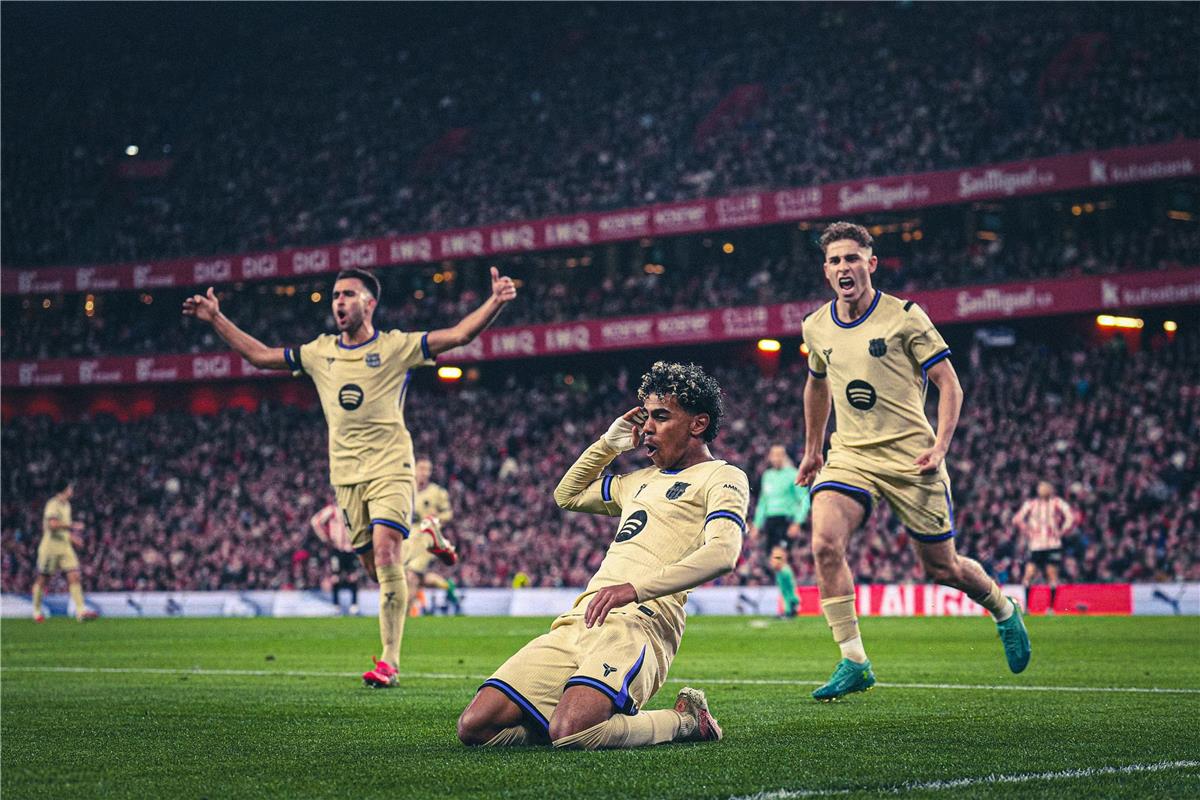 برشلونة يكشف عن إنجاز استثنائي للامين يامال بعد هدفه القاتل في مواجهة أتلتيك بلباو