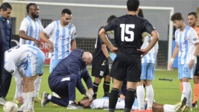 بيراميدز يعلن أحدث مستجدات إصابة محمد حمدي بعد حادث بلع لسانه