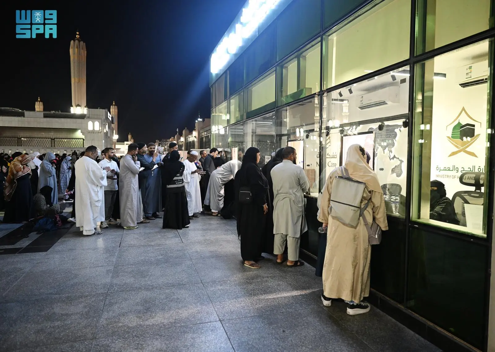 تجاوز عدد المستفيدين من مراكز خدمة الضيف بالمسجد النبوي 88 ألف خلال العشر الأوائل