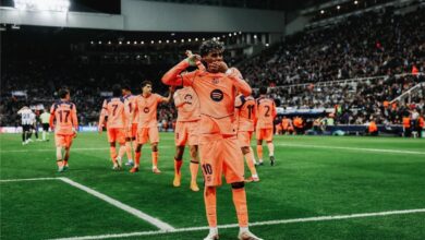 تحديد موعد مباراة برشلونة المقبلة عقب التعادل مع نيوكاسل في دوري أبطال أوروبا