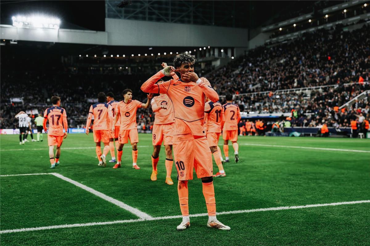 تحديد موعد مباراة برشلونة المقبلة عقب التعادل مع نيوكاسل في دوري أبطال أوروبا