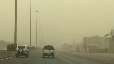تحذير: رياح قوية تؤثر على منطقة حائل حتى الساعة السابعة مساءً