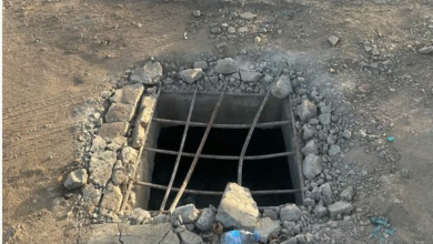 تحذيرات سلامة بشأن خزان أرضي مكشوف في عفيف بالقرب من ملعب وحديقة عامة