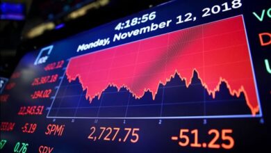 تراجع الأسهم الأمريكية مع زيادة أسعار النفط في 13 مارس 2026 الساعة 11:06 م