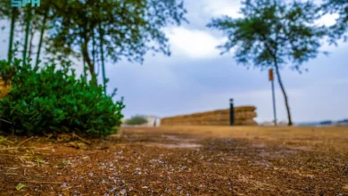 تقرير حصري: مشاهد لأمطار الرياض اليوم