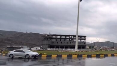 تنبيه هام: أمطار ورياح نشطة متوقعة على منطقة الباحة