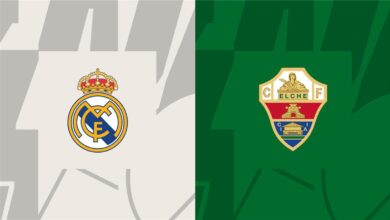 توقيت مباراة ريال مدريد وإلتشي اليوم والقناة الناقلة في الدوري الإسباني مع تفاصيل المعلق