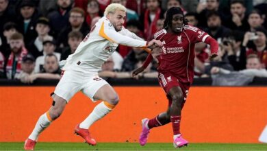 توقيت مباراة ليفربول القادمة بعد الانتصار على جالطة سراي في دوري أبطال أوروبا