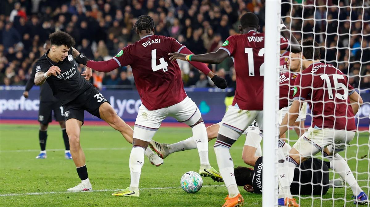 توقيت مباراة مانشستر سيتي المقبلة بعد التعادل مع وست هام في الدوري الإنجليزي