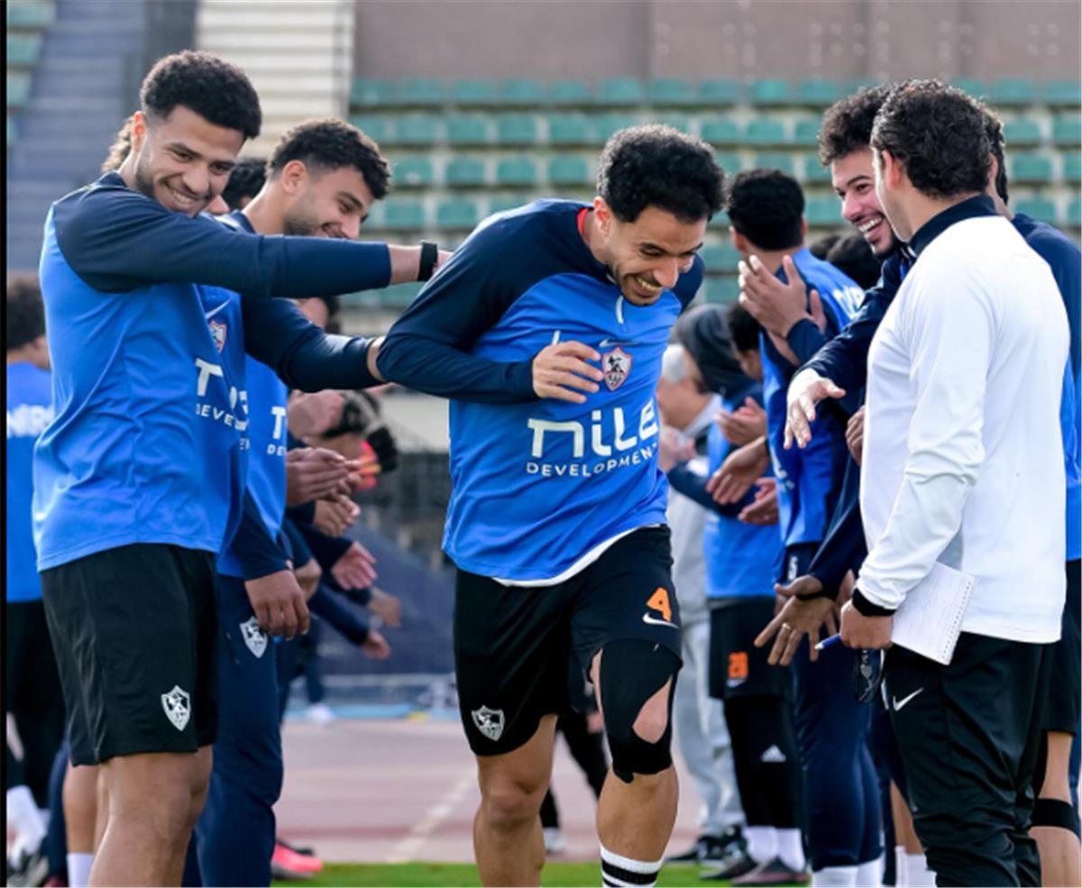 جمال يحذر لاعبي الزمالك من الاستهتار قبل مواجهة إنبي ويعتمد على تدريبات استشفائية للاعبي الفريق الأساسي
