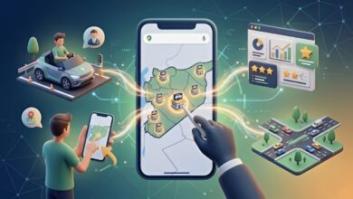 خريطة رقمية مبتكرة لمدارس تعليم القيادة تدعم الخدمات الإلكترونية في سوريَة