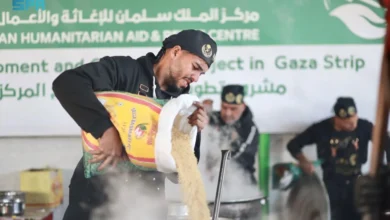 سلمان للإغاثة تتبرع بأكثر من 24 ألف وجبة غذائية ساخنة لقطاع غزة