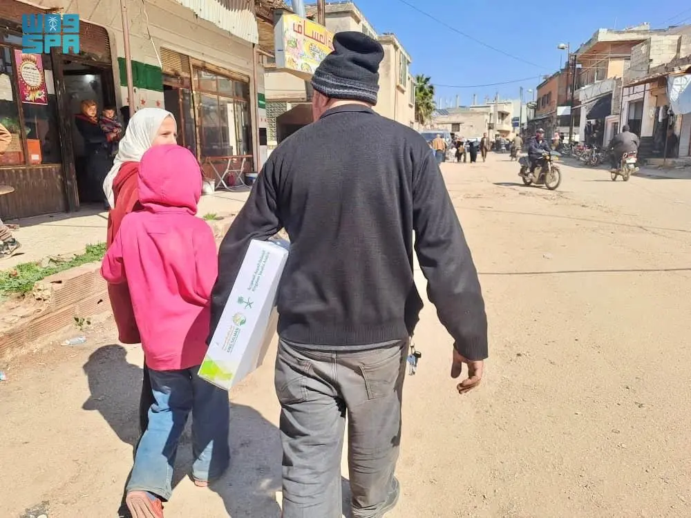 سلمان للإغاثة يوزع أكثر من 5,200 كرتون من التمر في محافظة حمص