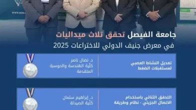 طيبة تحقق ثلاث ميداليات في معرض جنيف الدولي للاختراعات