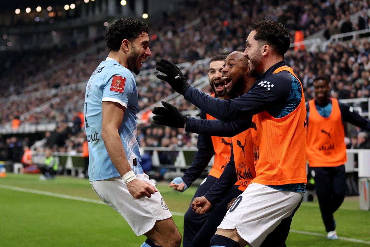فيديو حصري: أداء عمر مرموش في مباراة مانشستر سيتي ضد نيوكاسل بكأس الاتحاد الإنجليزي
