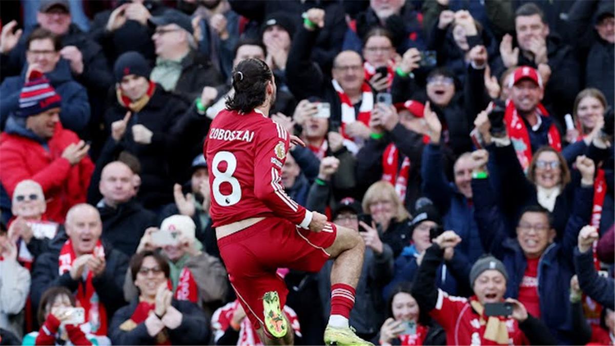 فيديو حصري: سوبوسلاي يفتتح التسجيل لليفربول في مواجهة توتنهام