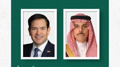 فيصل بن فرحان ونظيره الأمريكي يتناولان التهديدات الإيرانية للأمن السعودي