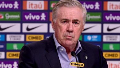 قبل انطلاق كأس العالم: أنشيلوتي يكشف قائمة البرازيل لمواجهتي فرنسا وكرواتيا