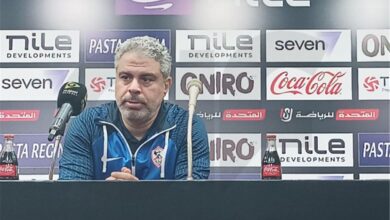مدرب الزمالك: فريقنا يتصدر الإسكواد في إفريقيا.. وأتفهم وضع اللاعب