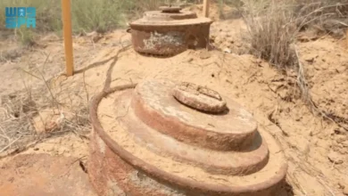 مسام: إزالة 1,765 لغمًا من الأراضي اليمنية في أسبوع واحد