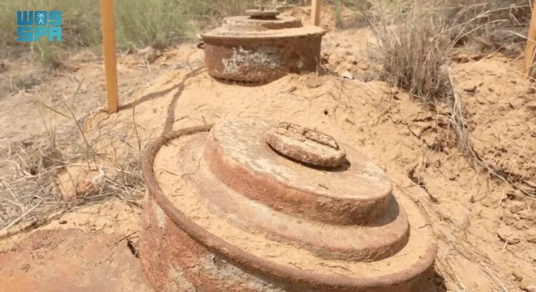 مسام: إزالة 1,765 لغمًا من الأراضي اليمنية في أسبوع واحد