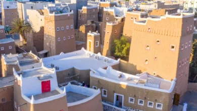 مشروع محمد بن سلمان يحتفي بمسجد الحوزة في عسير كمعلم تاريخي يعود إلى السنة الثامنة للهجرة